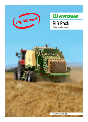 Vierkante-balenpersen Krone Big Pack 1290 HDP II