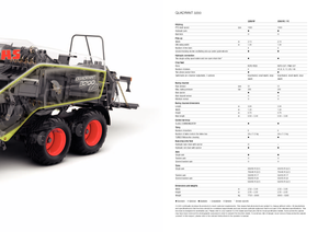 Vierkante-balenpersen Claas Quadrant 3200 RC