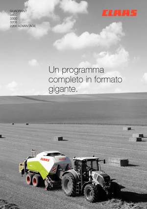Vierkante-balenpersen Claas Quadrant 3300 RF