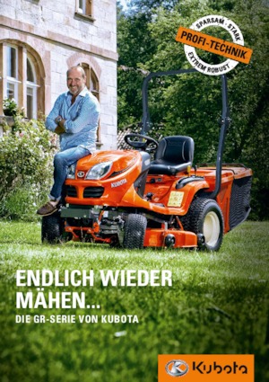 Zitmaaiers en Tuin tractoren Kubota GR1600-II 