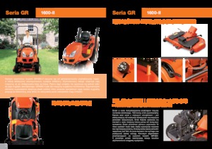 Zitmaaiers en Tuin tractoren Kubota GR1600-II 