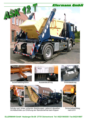 Kiepwagens Ellermann ASK 12 T