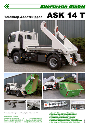 Kiepwagens Ellermann ASK 14 T