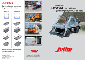 Kiepwagens Jotha CombiCon 3518 DIN