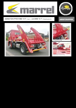 Kiepwagens Marrel MB 14 T DIN