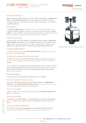 Lichte Torens Generac Mobile Cube Hybrid