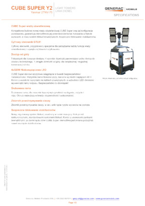 Lichte Torens Generac Mobile Cube Hyper Y2