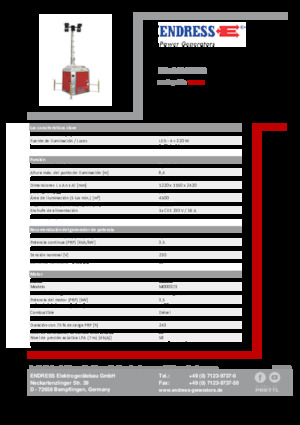 Lichte Torens Endress EFA 840 S4 320