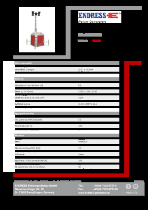 Lichte Torens Endress EFA 840 S4 320