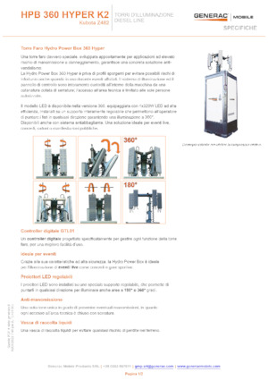 Lichte Torens Generac Mobile HPB 360 Hyper K2