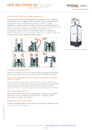 Lichte Torens Generac Mobile HPB 360 Hyper K2