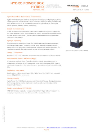 Lichte Torens Generac Mobile Hydro Power Box Hybrid