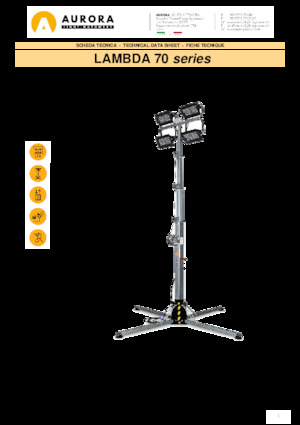 Lichte Torens Aurora Lambda 70 4x160W