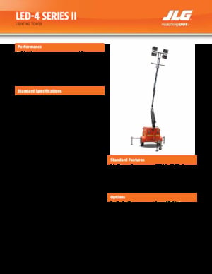 Lichte Torens JLG LED-4 series II