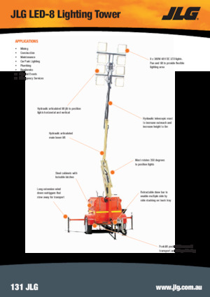 Lichte Torens JLG LED-8