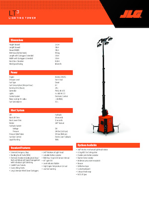 Lichte Torens JLG LT3