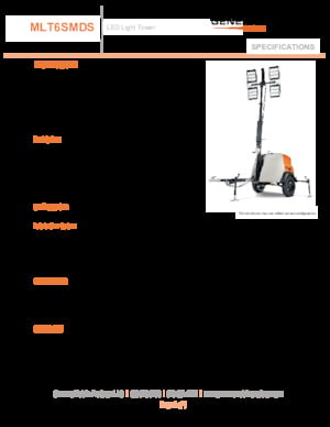 Lichte Torens Generac Mobile MLT6 SMDS