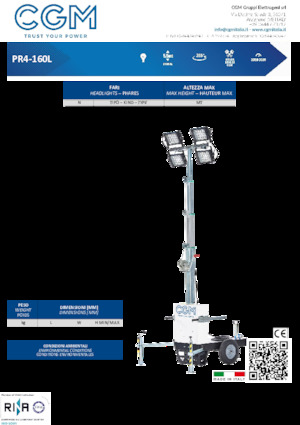 Lichte Torens CGM PR4-160L CX5000