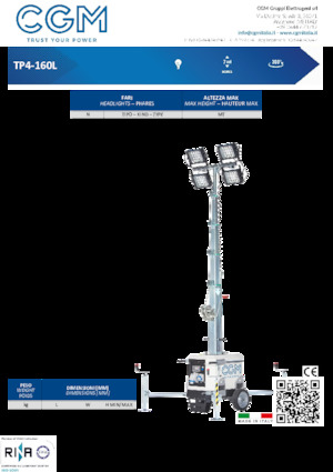 Lichte Torens CGM TP4-160L