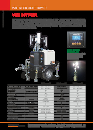 Lichte Torens Generac Mobile V 20 Hyper K2