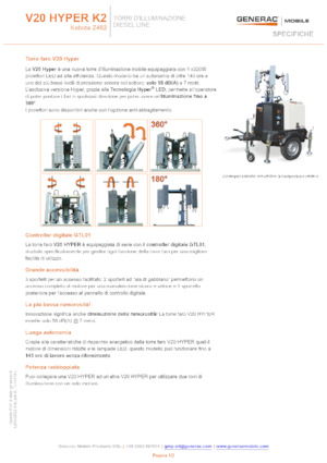 Lichte Torens Generac Mobile V 20 Hyper K2