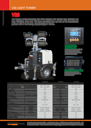 Lichte Torens Generac Mobile V 20 Y2