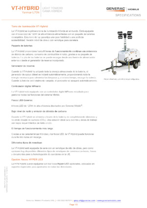 Lichte Torens Generac Mobile VT-Hybrid
