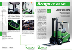 LPG-vorkheftrucks Cesab Drago 180