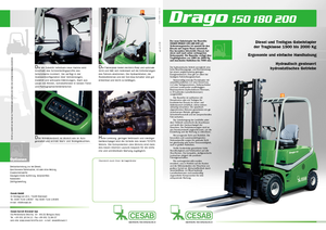 LPG-vorkheftrucks Cesab Drago 180