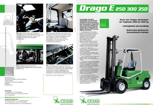 LPG-vorkheftrucks Cesab Drago 250 E