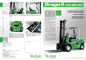 LPG-vorkheftrucks Cesab Drago 300 H