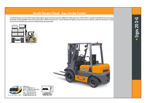 LPG-vorkheftrucks OMG Ergos 20 G 