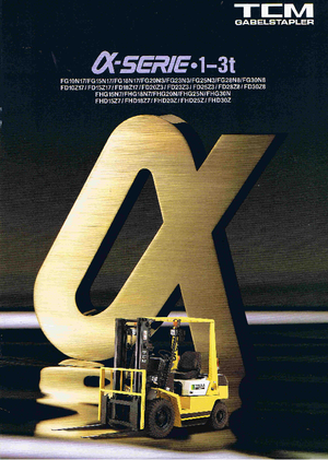 LPG-vorkheftrucks TCM FG 25 N 3 T