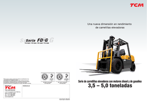 LPG-vorkheftrucks TCM FG 40 T 9