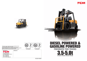 LPG-vorkheftrucks TCM FG 40 T 9