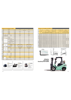 LPG-vorkheftrucks Maximal FGL 25 T-M2WA3
