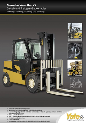 LPG-vorkheftrucks Yale GLP 50VX Value