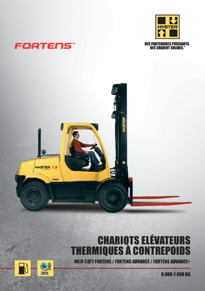 LPG-vorkheftrucks Hyster H6.0FT