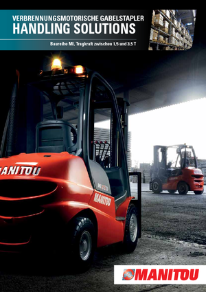 LPG-vorkheftrucks Manitou MI 30 G