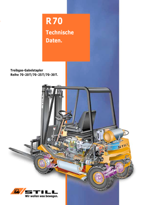 LPG-vorkheftrucks Still R 70-25 T