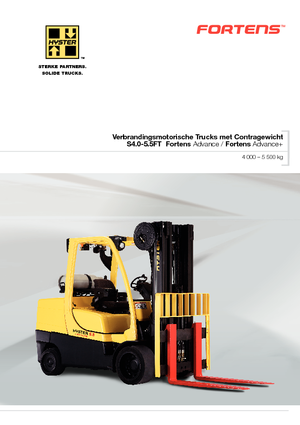 LPG-vorkheftrucks Hyster S5.5FT
