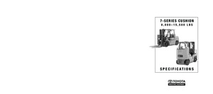 LPG-vorkheftrucks Toyota 7 FGCU 35