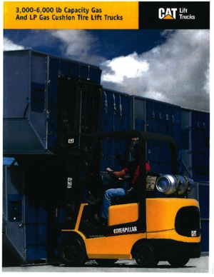 LPG-vorkheftrucks Caterpillar GC30K