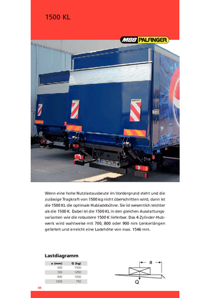 Laadplatforms MBB Palfinger 1500 KL