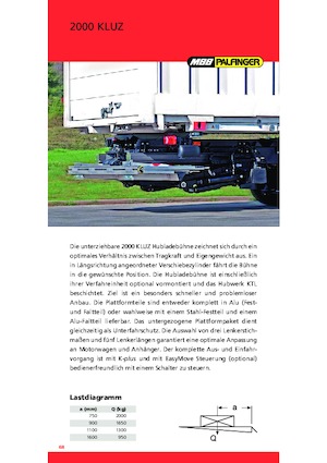 Laadplatforms MBB Palfinger 2000 KUZ