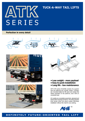 Laadplatforms AHT ATK 500 ST/ST
