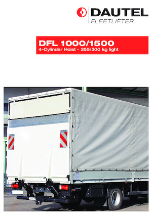 Laadplatforms DAUTEL DFL 1000