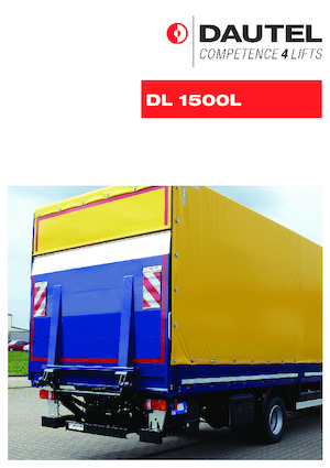 Laadplatforms DAUTEL DL 1500 L
