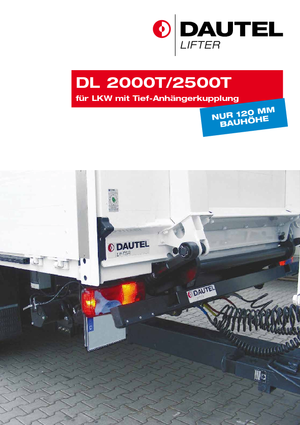 Laadplatforms DAUTEL DL 2000 T