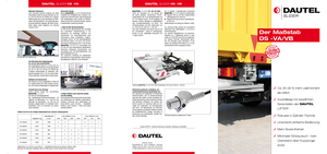 Laadplatforms DAUTEL DS 3000 VA